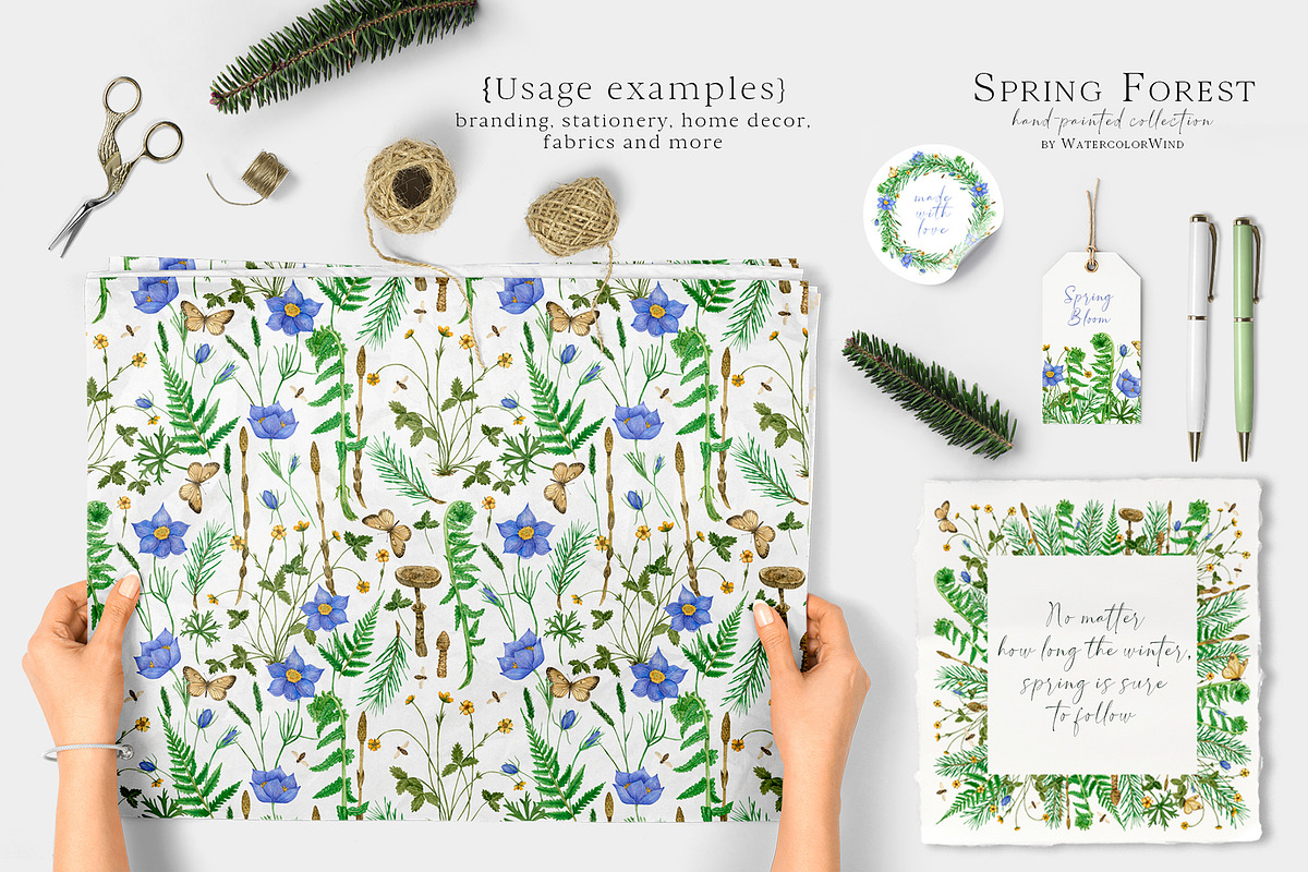 Watercolor Floral All Seasons Bundle, a Seasonal Illustration by Ksenia Shmakova (Photo 30 of 39)