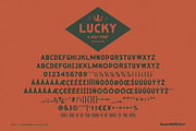 Lucky, a Sans Serif Font by Komet & Flicker (Thumbnail 12 of 12)