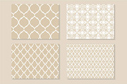 20 Ornament seamless vector patterns, a Pattern Graphic by Alonka's Illustrations (Thumbnail 3 of 6)