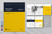 White Paper | Canva, Word, PPTX, IND, a Brochure Template by ArtisticLand (Thumbnail 3 of 14)