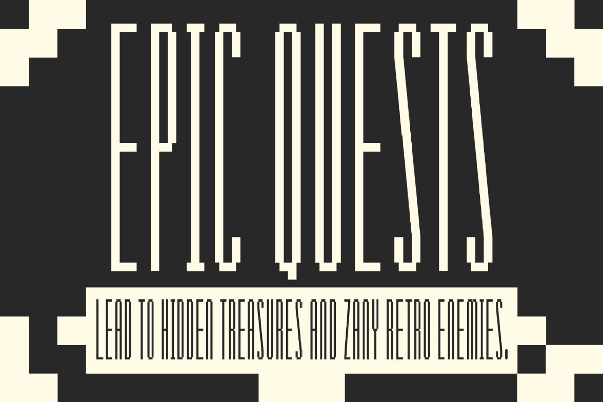 Displayxel, a Sans Serif Font by graphicook (Photo 9 of 10)