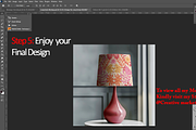Lampshade Mockup, a Product Mockup by Nora Gad (Thumbnail 16 of 16)