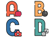 Icon Pack: Big Alphabet Pack, an Icon by soglamun (Thumbnail 3 of 4)