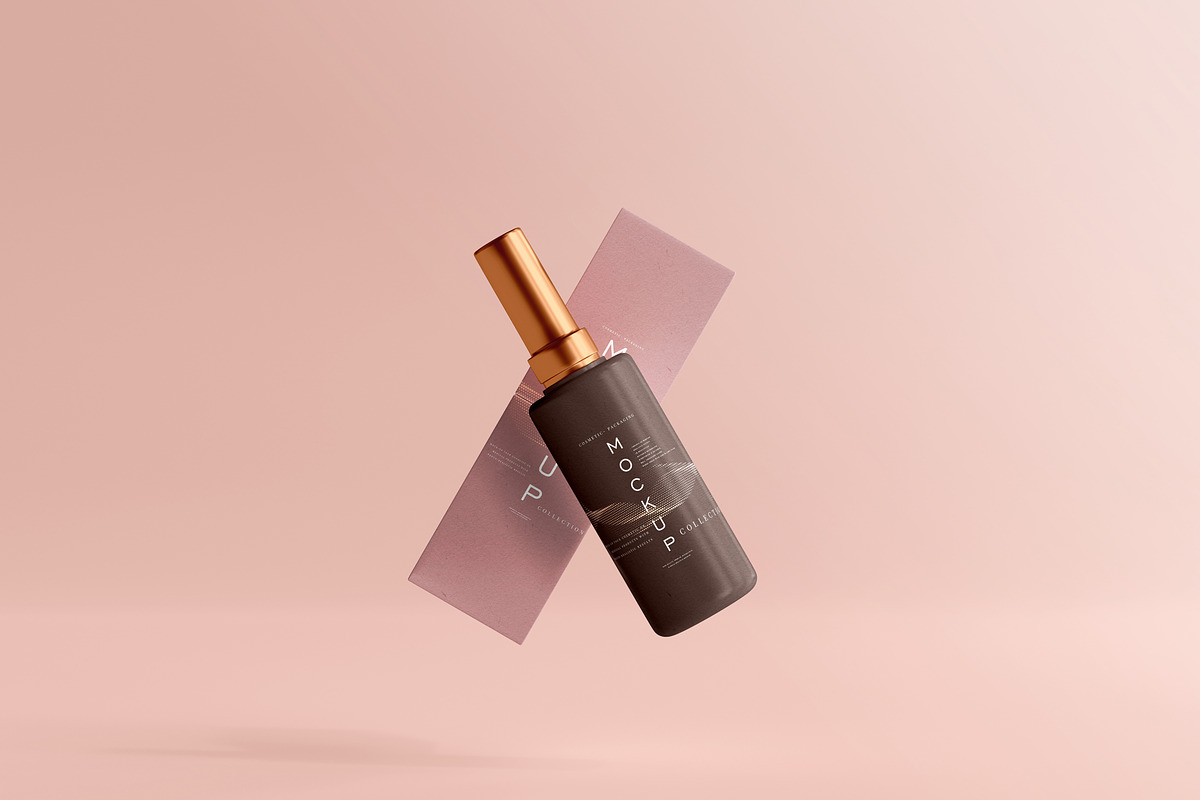 390+ Cosmetic Branding Mockup Scenes, a Cups & Container Mockup by pmvch (Photo 237 of 367)