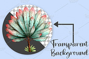 Whimsical Summer Beach Palm Tree PNG, an Illustration by Canvas Craft (Thumbnail 2 of 7)