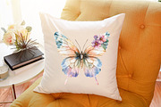 Floral Butterfly Png Bundle Butterfl, an Illustration by Sublimation Artist (Thumbnail 6 of 6)