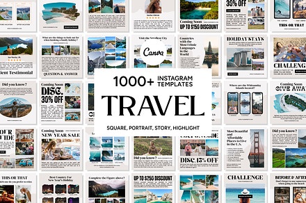 Travel Instagram Template, a Social Media Template by Kalubuak