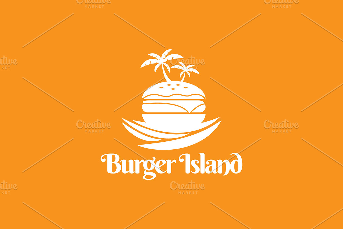 Burger Island Logo, a Branding & Logo Template by ashenterprise (Photo 2 of 2)