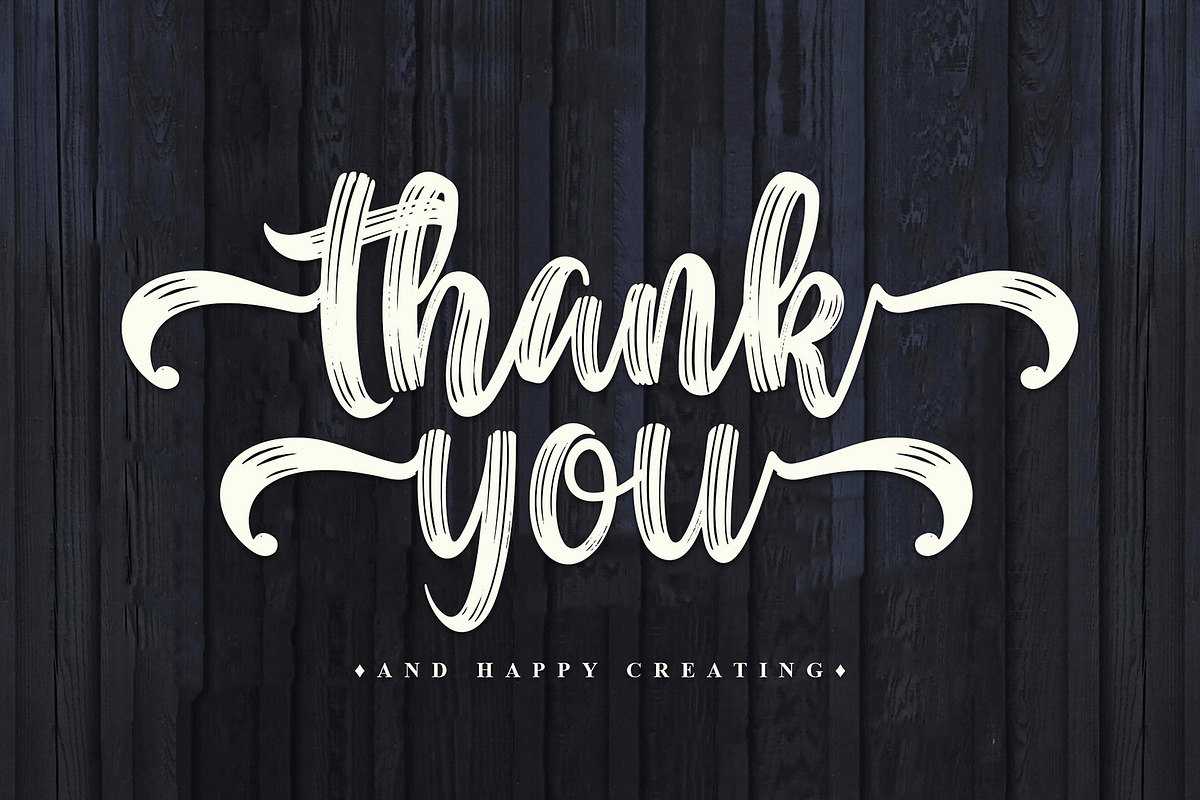 Vintage | Handwritten Brush Font, a Handwritten Font by Aveni Letter Type (Photo 11 of 11)