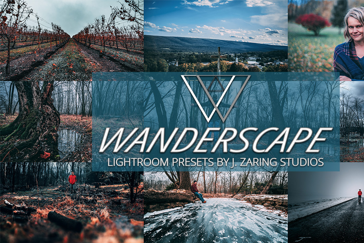 WANDERSCAPE LIGHTROOM PRESETS, an Action Add-On by Josh Zaring Studios (Photo 1 of 14)
