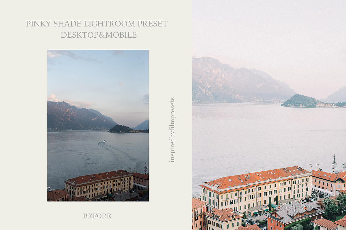 Pinky Shade Lightroom Preset preview 3