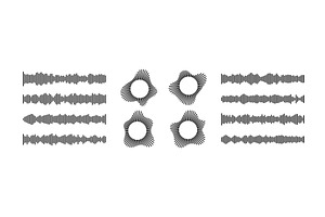 Sound wave collection with circular