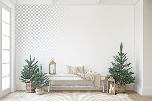 CHRISTMAS TIME Wall&Frame Mockups