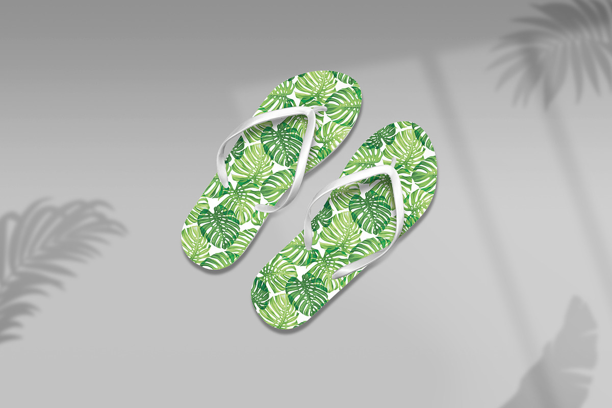 Vector pattern. Monstera., a Pattern Graphic by Anna Smirnova (Photo 3 of 5)