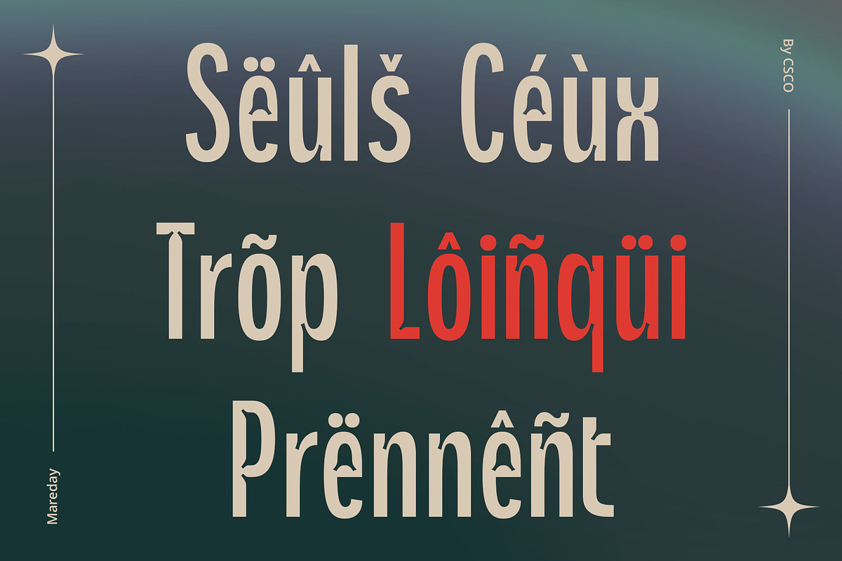 Mareday – Inktrap Font, a Sans Serif Font by Craft Supply Co. (Photo 4 of 8)