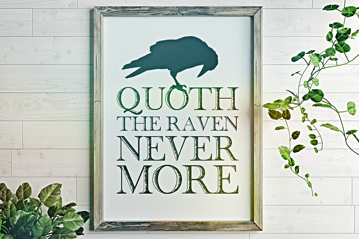Quoth Font preview 6