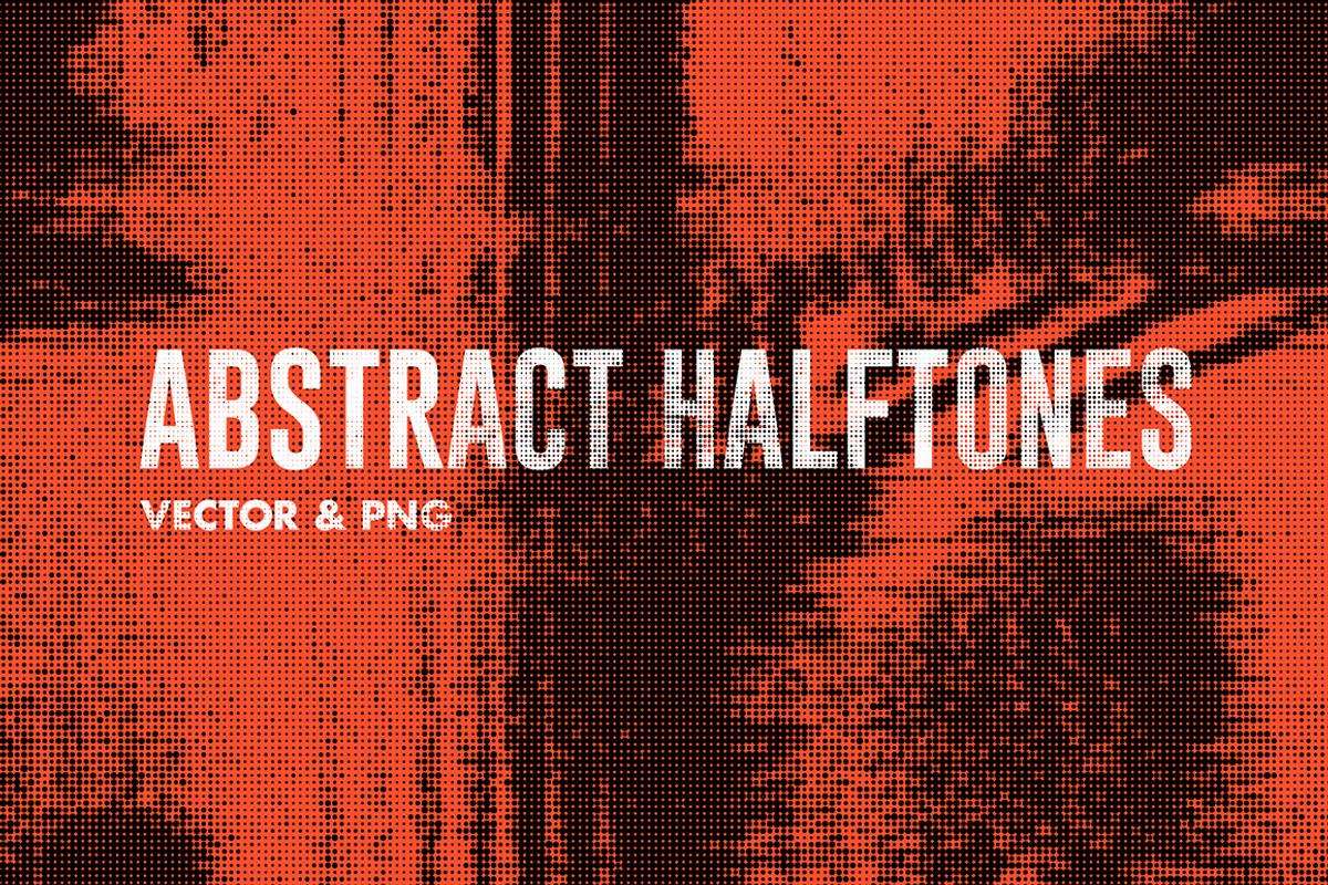 Abstract Halftones - Vector & PNG, a Texture Graphic by Offset (Photo 1 of 15)