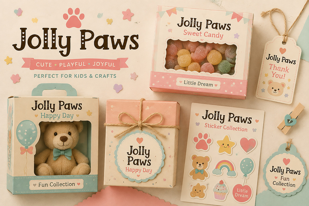 Jolly Paws, a Script Font by Wow Magic (Photo 3 of 4)