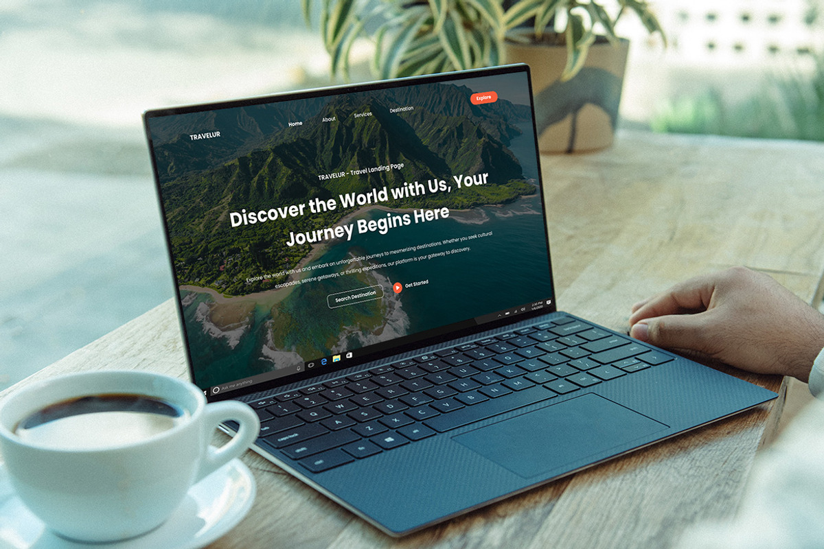 TRAVELUR - Travel Landing Page, an UI Kit Template by ENATIVE (Photo 4 of 4)
