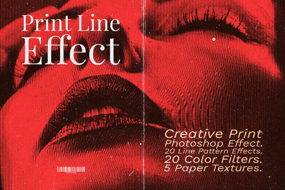 Print Line Photo Effect, a Layer Style Add-On by Freezerondigital (Photo 2 of 17)