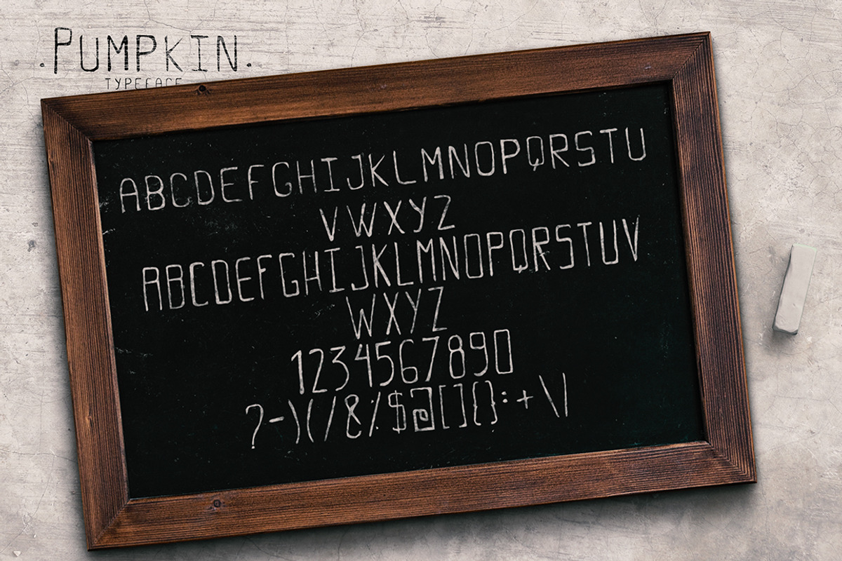 Pumpkin Script Typeface preview 5
