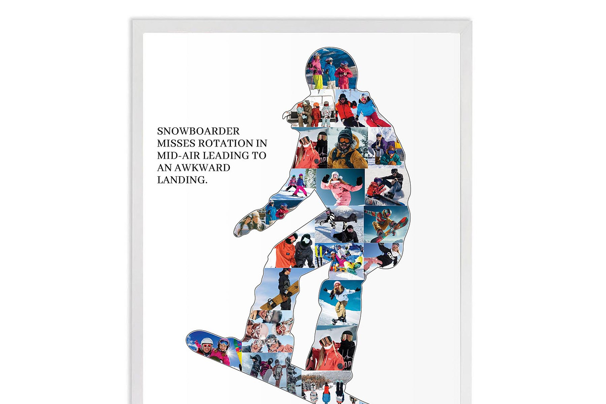 Female Snowboarder Photo Collage,, a Templates & Theme by AIW SOLUTIONS (Photo 3 of 4)