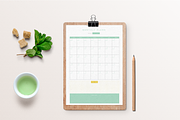 Printable Planners BUNDLE 2020, a Stationery Template by Suphansa (Thumbnail 8 of 17)