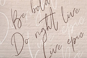 Knights Inn. Textured brush font., a Script Font by ClipArtRoom (Thumbnail 10 of 10)
