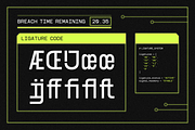 NV Monobreach – Modern Monospace, a Sans Serif Font by Novaratype (Thumbnail 7 of 15)