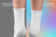 7 Mockups Medium Socks, a Bottom Mockup by Grow Design Craft Studio (Thumbnail 6 of 7)