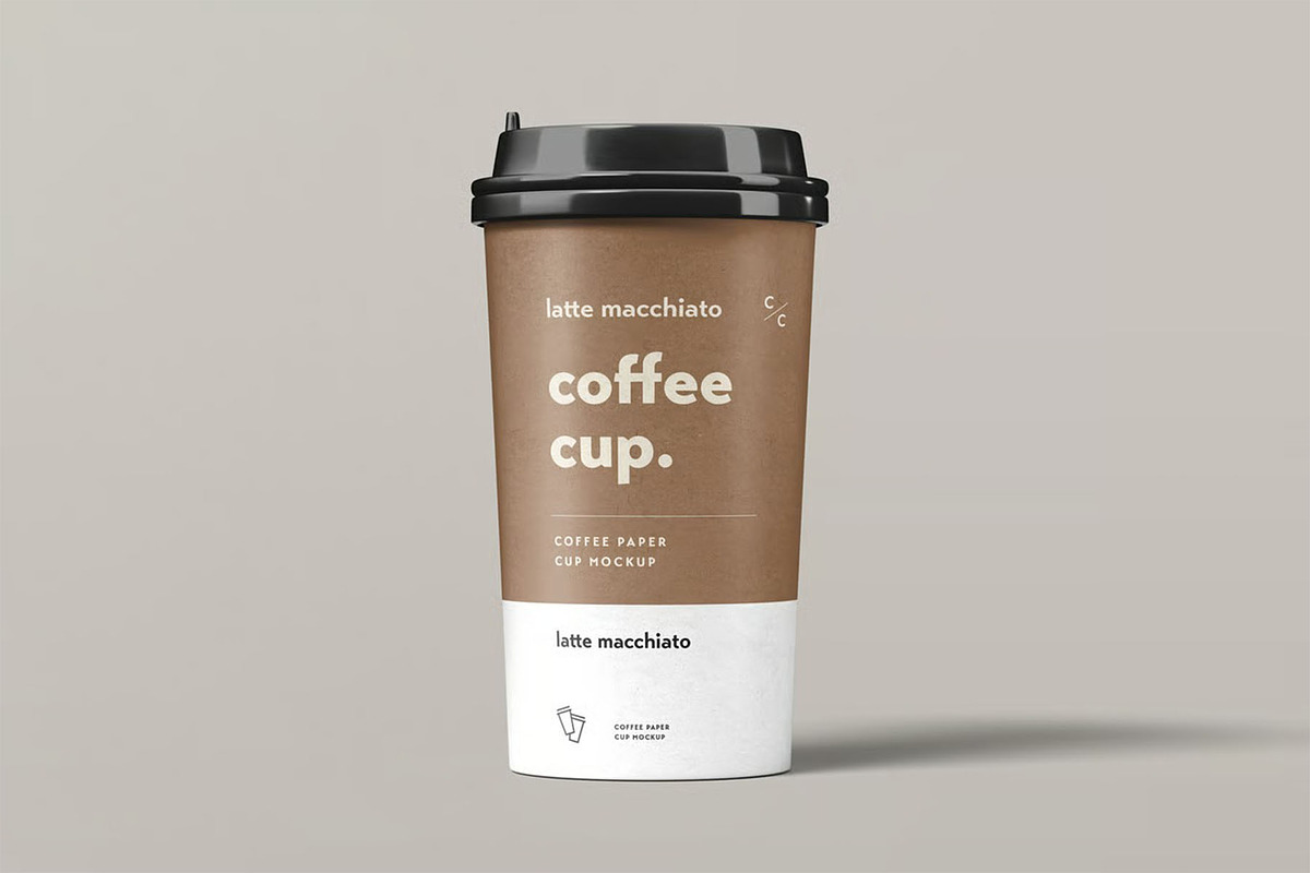 Paper Cup Mock-up, a Cups & Container Mockup by zippypixelstudio (Photo 3 of 13)