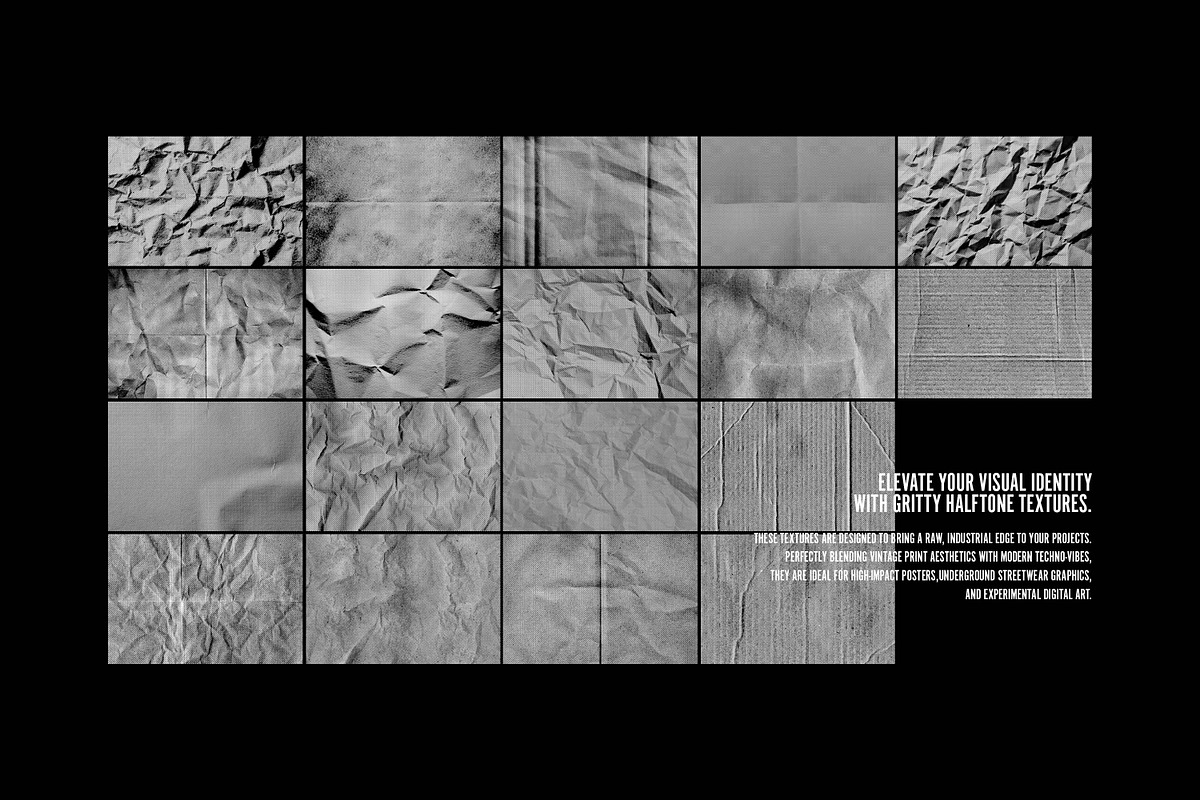 Halftone Papers Texture Collection, a Texture Graphic by pixelbuddha.net (Photo 8 of 8)