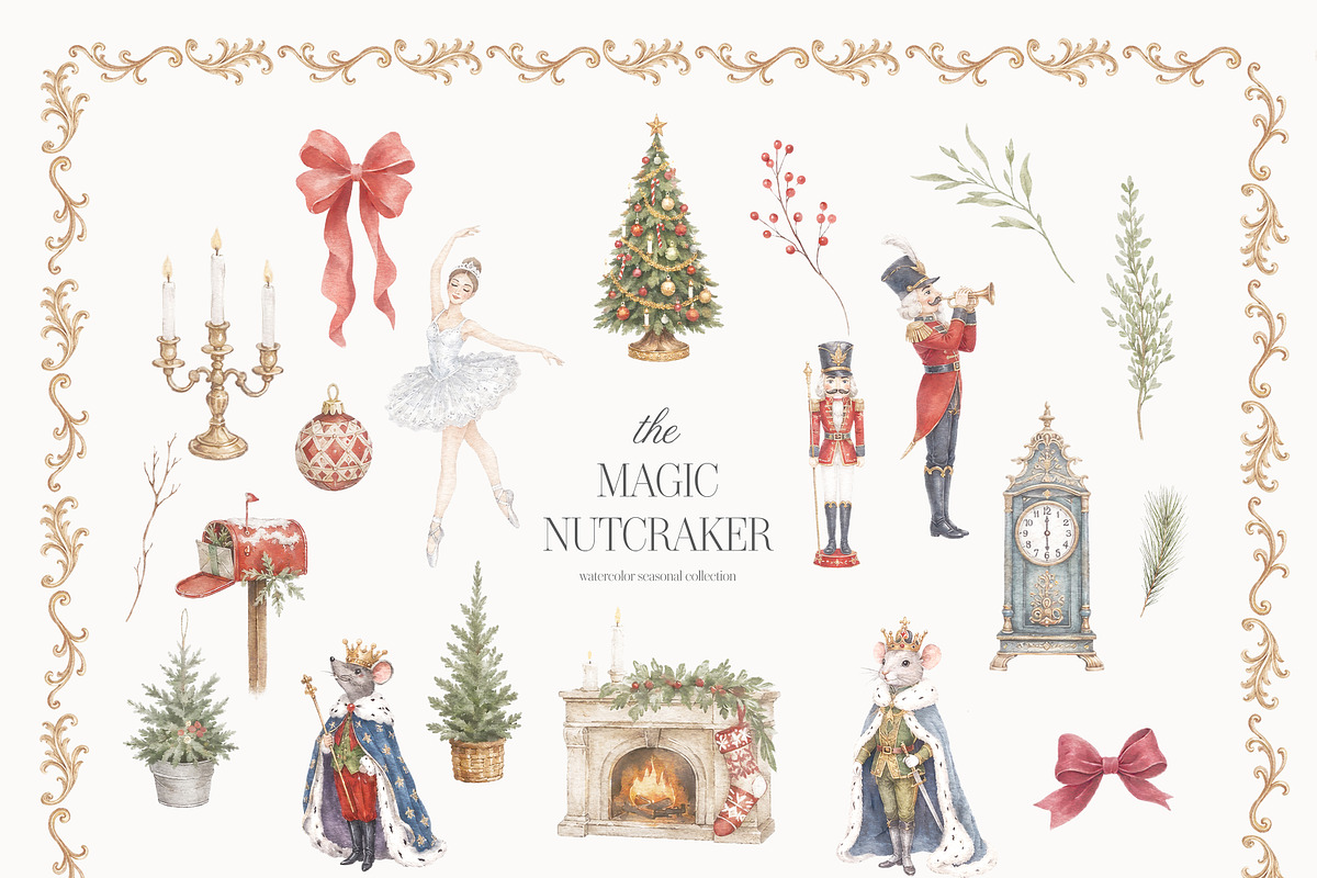 The Magic Nutcracker Collection, a Seasonal Illustration by studioequinox (Photo 4 of 12)