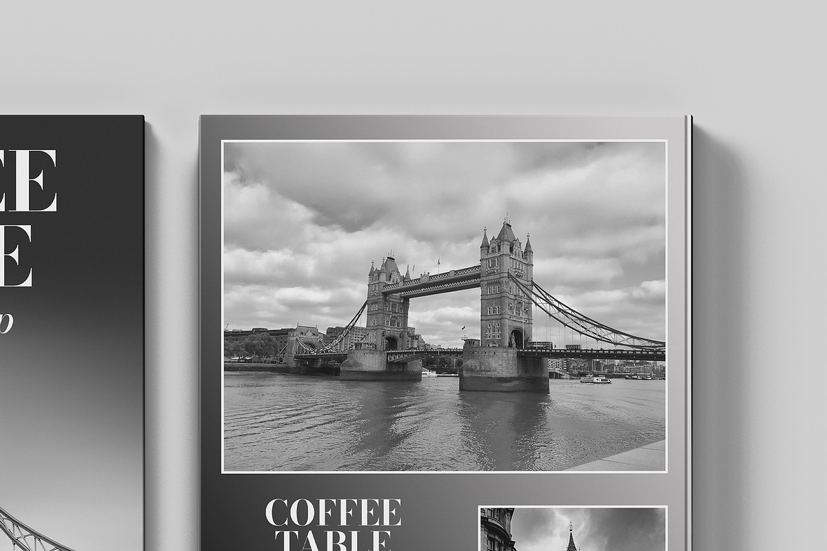 Coffee Table Book Mockup - 9 views, a Books & Magazine Mockup by Illusiongraphic (Photo 21 of 25)