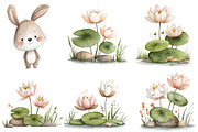 Watercolor Spring Clipart, an Illustration by Designworld (Thumbnail 6 of 7)
