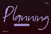 CS Bamille Pixel, a Handwritten Font by Craft Supply Co. (Thumbnail 4 of 8)