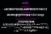 AVANZA Futuristic Display San, a Sans Serif Font by Inventype Studio (Thumbnail 4 of 8)