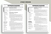Modern CV Resume Template for Word, a Resume Template by BestResumes.Co (Thumbnail 2 of 7)
