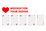 Playing Cards Template Set, an Object Graphic by Ilia Design (Thumbnail 3 of 4)