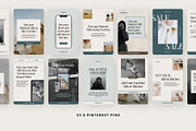 Shelley Social Media Templates, a Social Media Template by Big Cat Creative (Thumbnail 6 of 6)