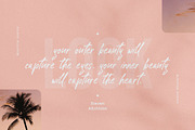 Sophiaticha Handwritten Brush, a Script Font by Creatype Studio (Thumbnail 5 of 9)