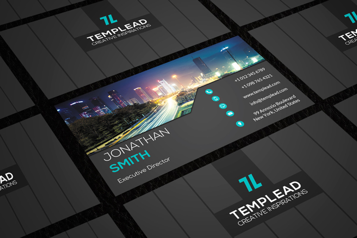 Finance Business Card CM168, a Business Card Template by annozio (Photo 4 of 4)