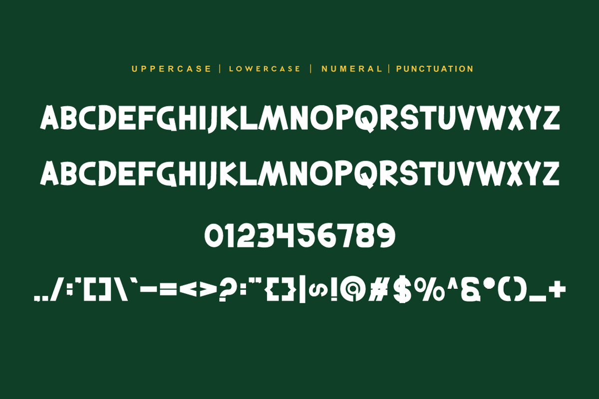 Jungler Traveling Paint & Adventure, a Sans Serif Font by QR Design Studio (Photo 5 of 6)