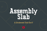 Assembly Slab - Serif Font, a Slab Serif Font by Tim Hankins Design (Thumbnail 1 of 8)
