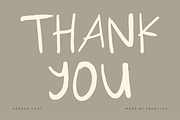 Hanana - Handwriting Font, a Handwritten Font by Pekotype (Thumbnail 15 of 15)