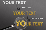 GOLD EFFECT photoshop action free, a Layer Style Add-On by Alexiva (Thumbnail 7 of 9)