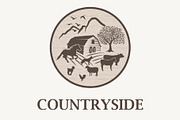 12 Countryside, farm barn, animals, an Animal Illustration by Bloom21Art (Thumbnail 3 of 5)