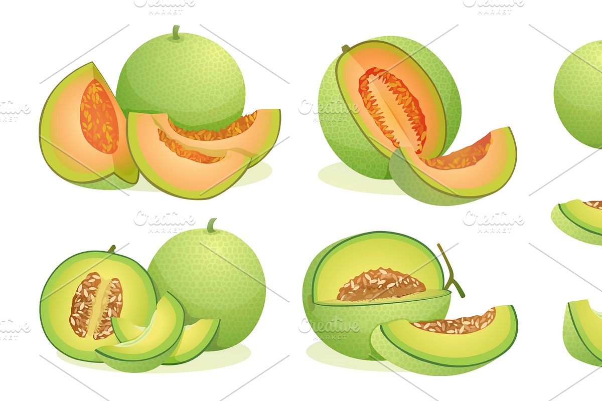 Fruit Cartoon Collection, a Decorative Illustration by YG Studio (Photo 7 of 22)