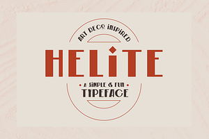 Helite - Typeface