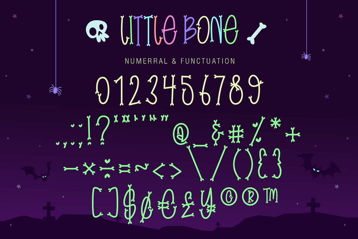 Little Bone Font, a Handwritten Font by KengGraphic (Photo 3 of 10)